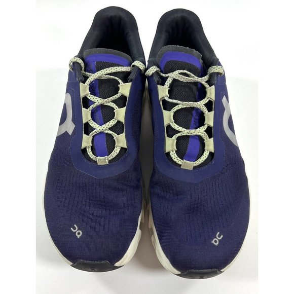 On Cloudmonster Mens 11.5 Running Shoes Sneakers Blue Purple Lightweight Cushion - Picture 5 of 10